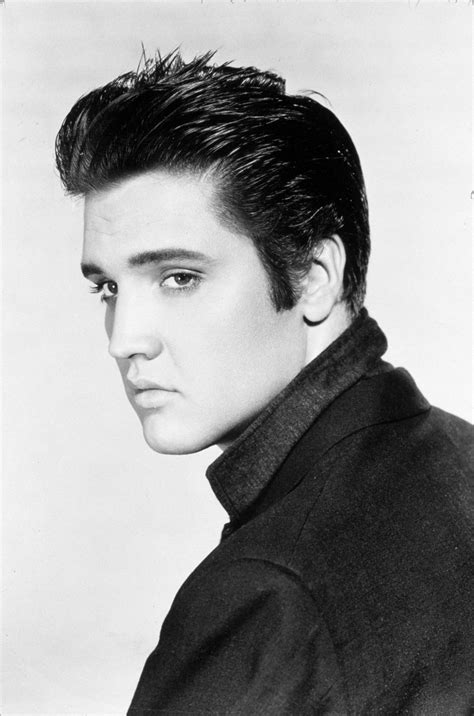 black and white elvis photos